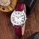 Replica Cartier Drive De Brown Leather Band Stainless Steel Case White Roman Dial Watch (5)_th.jpg